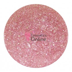 Pigment pentru make-up Amelie Pro U057 Pink Flair cu particule Aurii